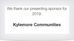 We thank our presenting sponsor for 2019:

Kylemore Communities
